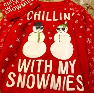 Women's M Christmas Sweatshirt